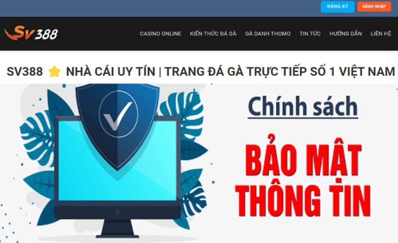 Chính sách bảo mật cookies tại SV388